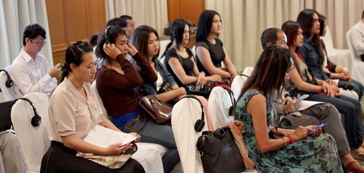 Members of the MSM community, transwomen activists, sex workers, public interest lawyers, law students, health equity leaders from KHANA and FHI360, and USAID and EWMI representatives participated in the roundtable.